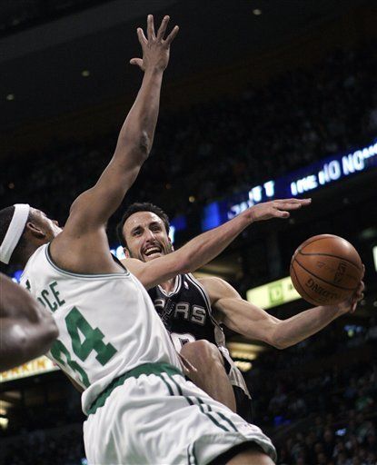 NBA: Spurs 105, Celtics 99; Ginóbili aporta 19 y robo clave