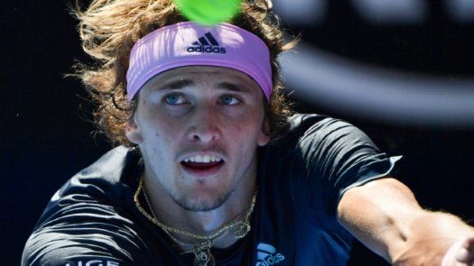 Zverev cae ante Raonic en octavos del Abierto de Australia