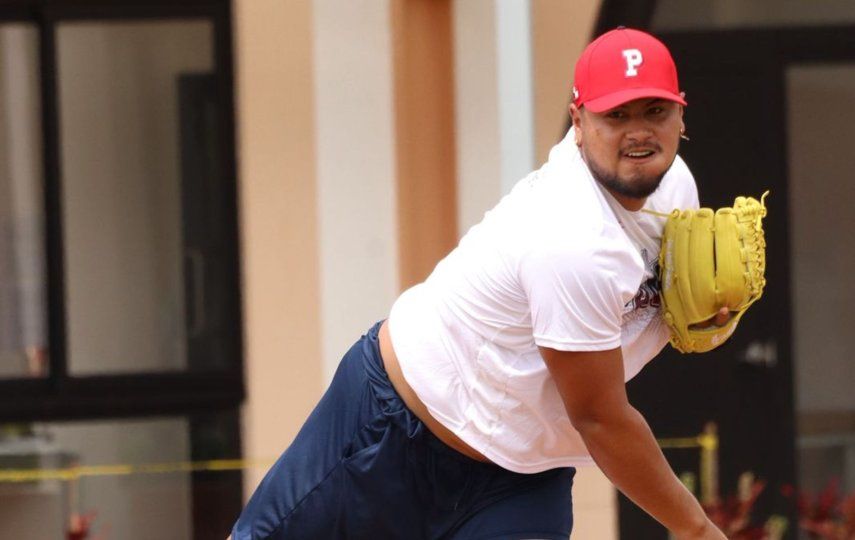 Copa América de Béisbol 2025: Jaime Barría hizo sesión desde el bullpen