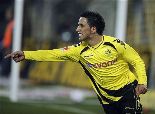 Barrios se perderá dos partidos del Dortmund por lesión