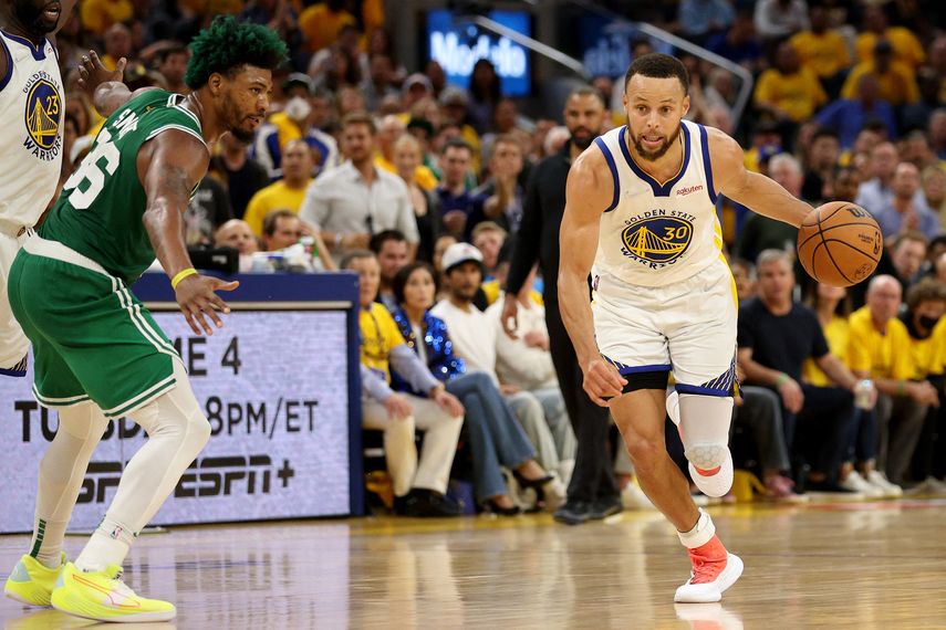 Finales de la NBA: Los Warriors ganan y empatan la serie ante los Celtics