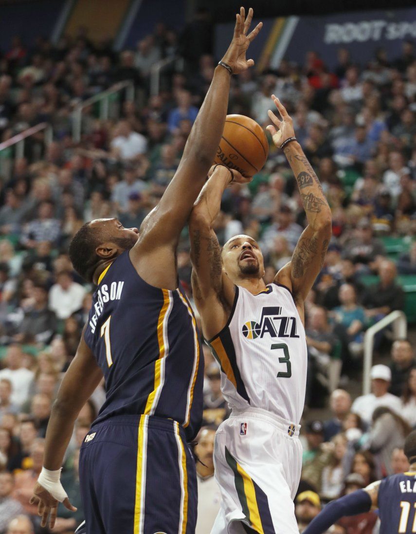 Hill anota 30 contra su equipo anterior; Jazz vence a Pacers