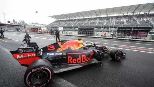 El australiano Ricciardo, en la pole en el GP de México