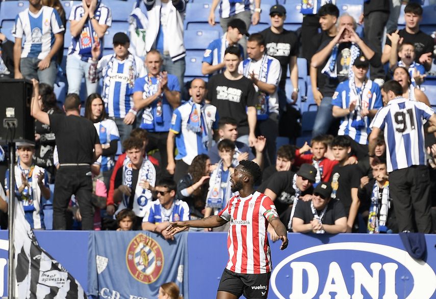 Condenan a prisión al acusado de insultos racistas a Iñaki Williams en campo del Espanyol