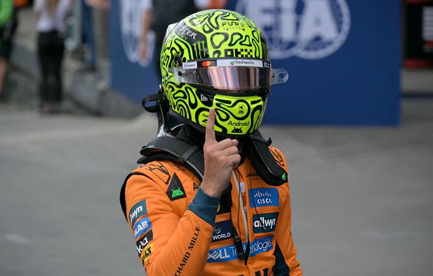 Fórmula 1: Lando Norris consigue la Pole Position en Brasil