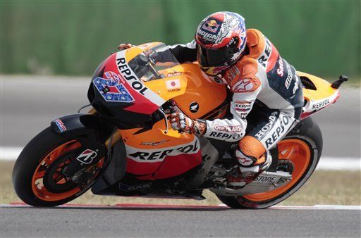 Moto GP: Stoner logra la pole del GP de San Marino