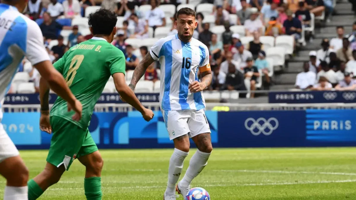 París 2024: Argentina derrota a Irak y respira en el fútbol masculino