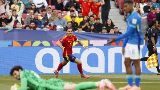 Mundial Sub-20: España derrota a Brasil para dejarlos último en el grupo