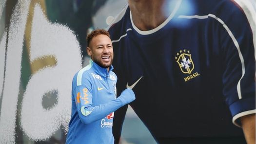 Neymar presente en el entrenamiento de Brasil previo al duelo ante Panamá Neymar presente en el entrenamiento de Brasil previo al duelo ante Panamá