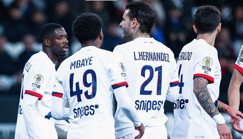 Ousmane Dembélé sale lesionado en duelo del PSG