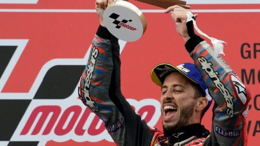 El italiano Andrea Dovizioso ganó el GP de Valencia de MotoGP