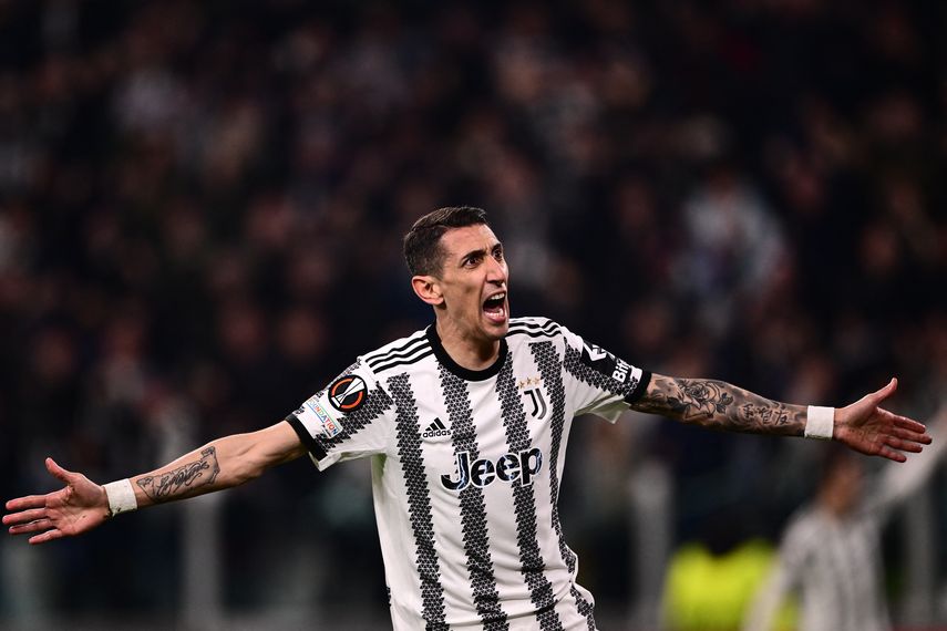 Europa League: La Juventus gana con gol de Di María
