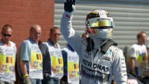 Hamilton consigue la pole del GP de Bélgica