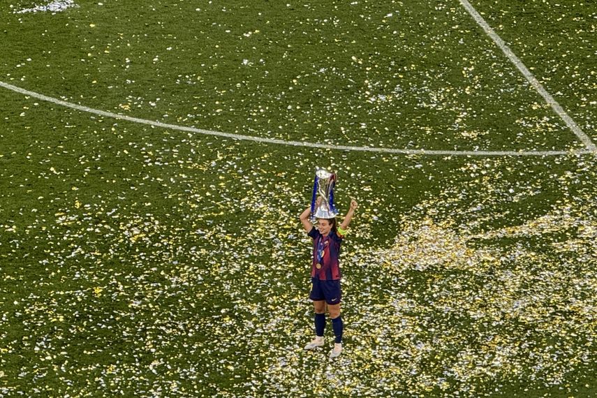 Alexia Putellas elegida la mejor jugadora de la Champions League Femenina