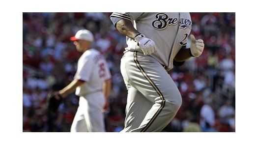 MLB: Cerveceros 12, Cardenales 5; Pésima apertura de Carpenter