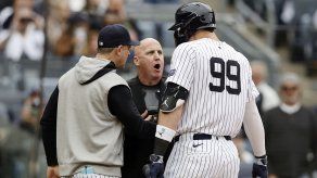 MLB: Aaron Judge es expulsado por primera vez en su carrera