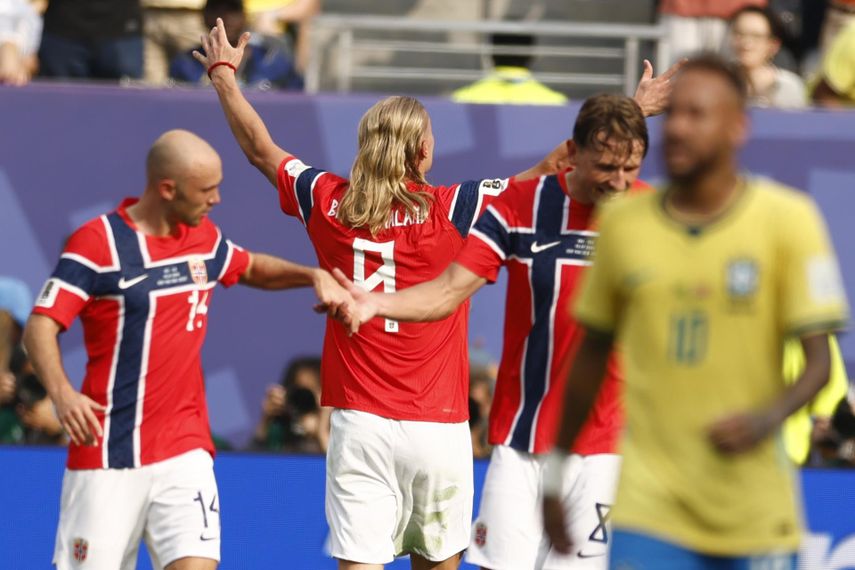 Mundial 2026: Noruega sorprende a Brasil y se clasifica a los cuartos de final.