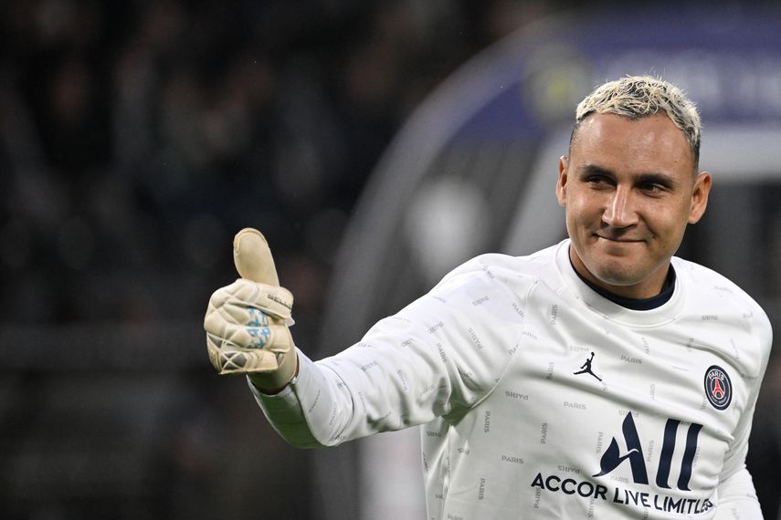 Keylor Navas llega cedido al Nottingham Forest Foto: AFP