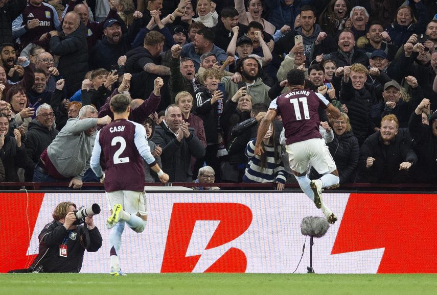 Aston Villa amarra la Champions League luego de vencer al Liverpool