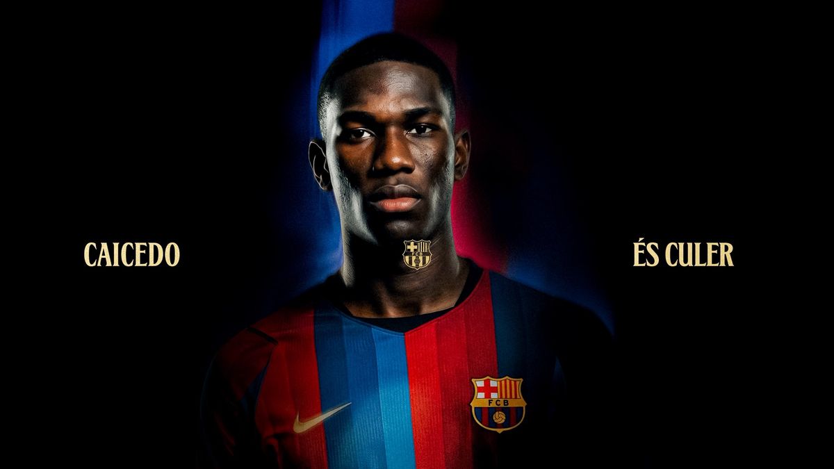 El filial del FC Barcelona anuncia el fichaje del ecuatoriano Josué Caicedo El filial del FC Barcelona anuncia el fichaje del ecuatoriano Josué Caicedo