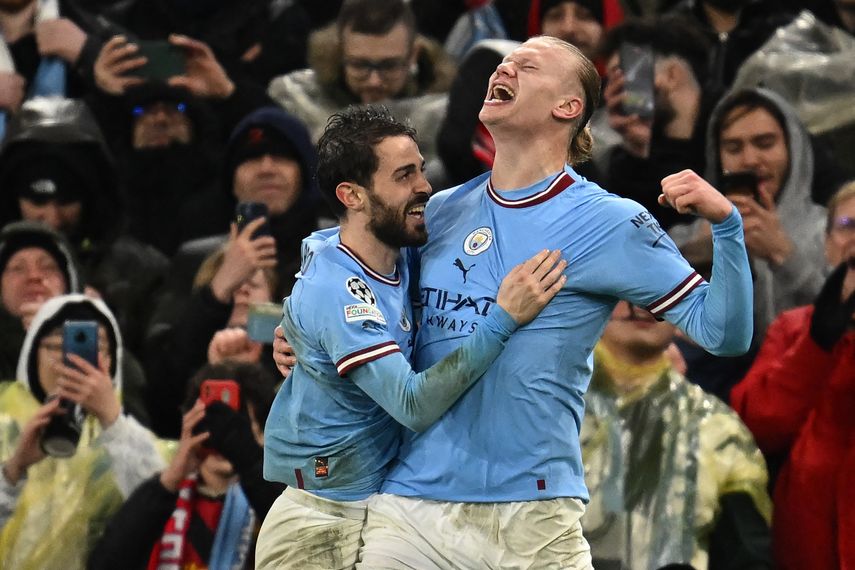 Champions League: El Manchester City golea al Bayern en la ida de los 4tos