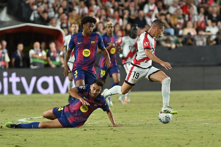 FC Barcelona igualó con el Rayo Vallecano en la jornada 3 de LaLiga