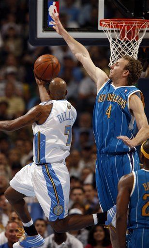 NBA: Nuggets 108, Hornets 93; Billups anota 31 puntos