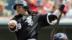 Ramí­rez batea su primer hit con los Medias Blancas