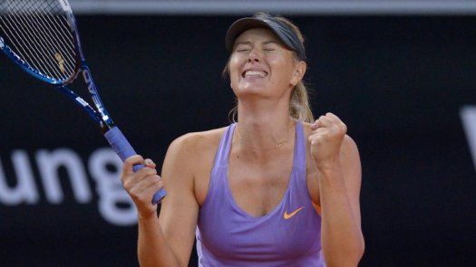 Sharapova logra su tercer título consecutivo en Stuttgart