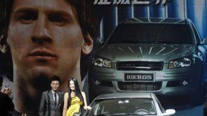 Automotriz china contrata a Messi para promover sus vehí­culos