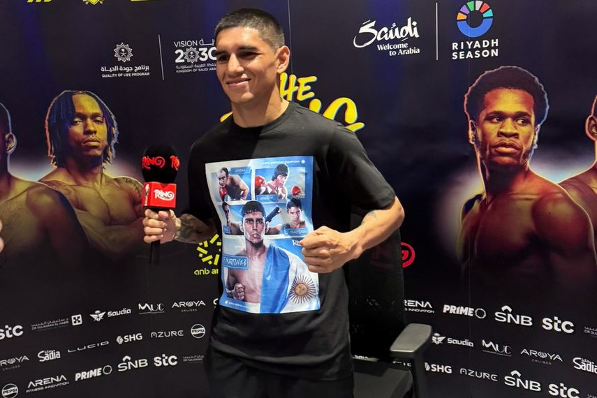 Argentino Puma Martínez y una cita con la historia ante estrella libra por libra