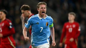 &nbsp;Bélgica logra victoria ante Gales con doblete de Kevin De Bruyne