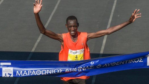 El keniano Misoi gana maratón de Atenas por delante de dos etíopes