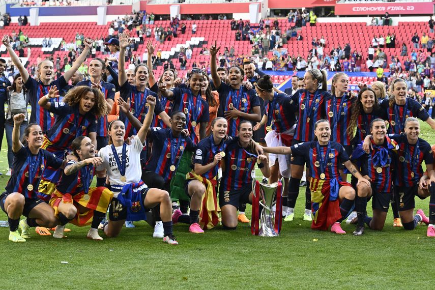 Champions Femenina: El Barcelona superar al Wolfsburgo con histórica remontada