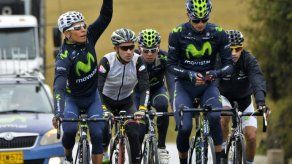 Quintana sufrió un golpe superficial en nueva caída en el Tour