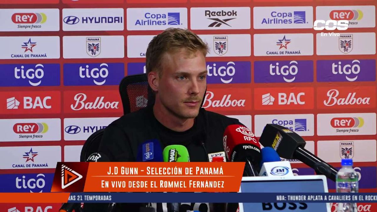 Selección de Panamá: JD Gunn destaca aprendizaje en su juego de pies Selección de Panamá: JD Gunn destaca aprendizaje en su juego de pies