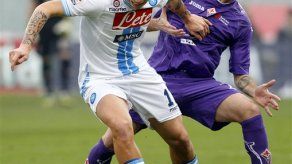 Italia: Napoli empata 1-1 con Fiorentina