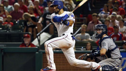 Rangers superan 7-4 a los Padres; Shin-Soo Choo amplía racha