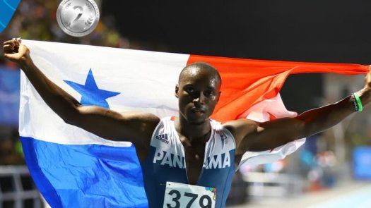 Alonso Edward se queda con medalla de Plata en Barranquilla 2018