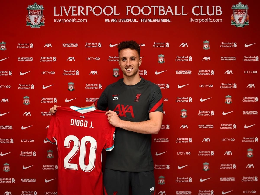 Diogo Jota: El número 20 será inmortalizado en el Liverpool