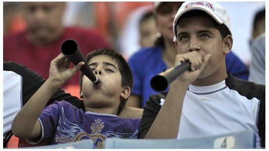 Las vuvuzelas invaden el béisbol