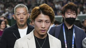 Estrella japonesa Naoya Inoue hizo aparición estelar en la MLB en el Tokyo Dome