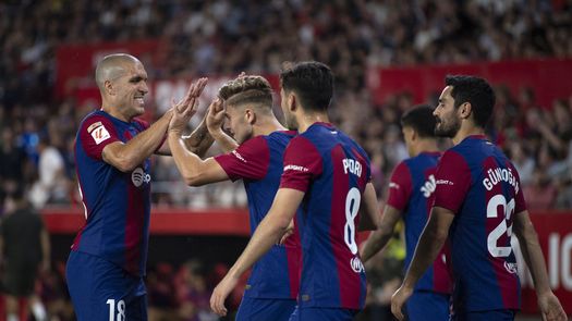 El FC Barcelona despide la temporada de LaLiga con triunfo ante Sevilla