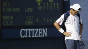 US Open: Nishikori le gana un maratón a Cilic
