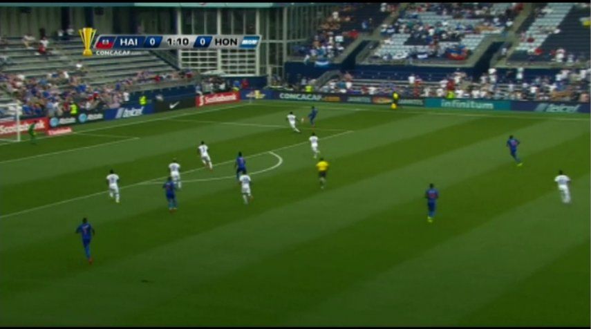 Haití sorprende y vence 1-0 a Honduras en la Copa de Oro