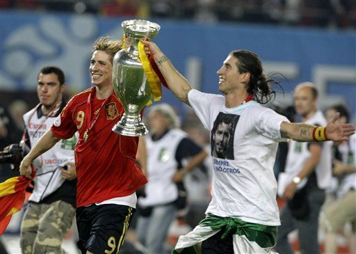 Euro: España reivindica al fútbol, dice Torres