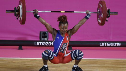 Pesista Pirón da a Dominicana su 1er oro en Lima 2019