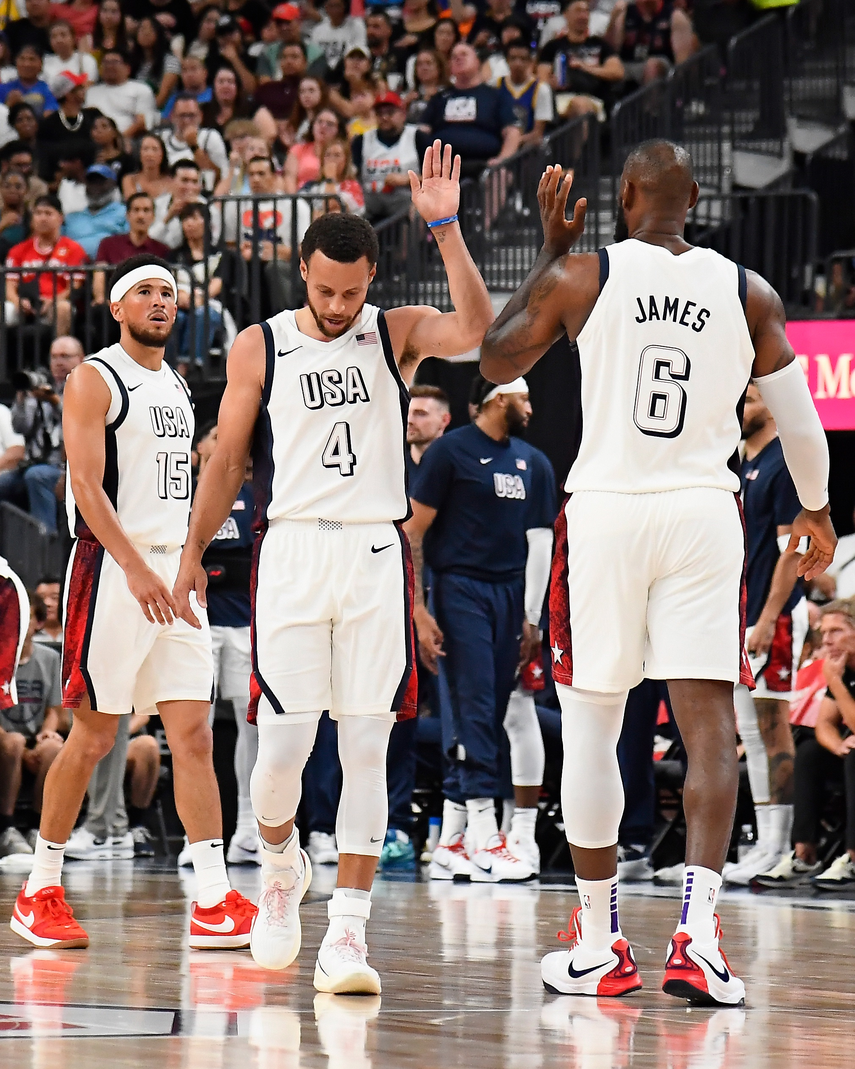 París 2024: USA Basketball superó a Canadá en partido de preparación