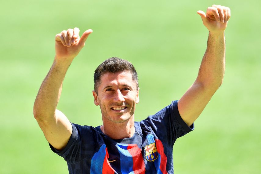 Robert Lewandowski: Estoy muy orgulloso de estar aquí