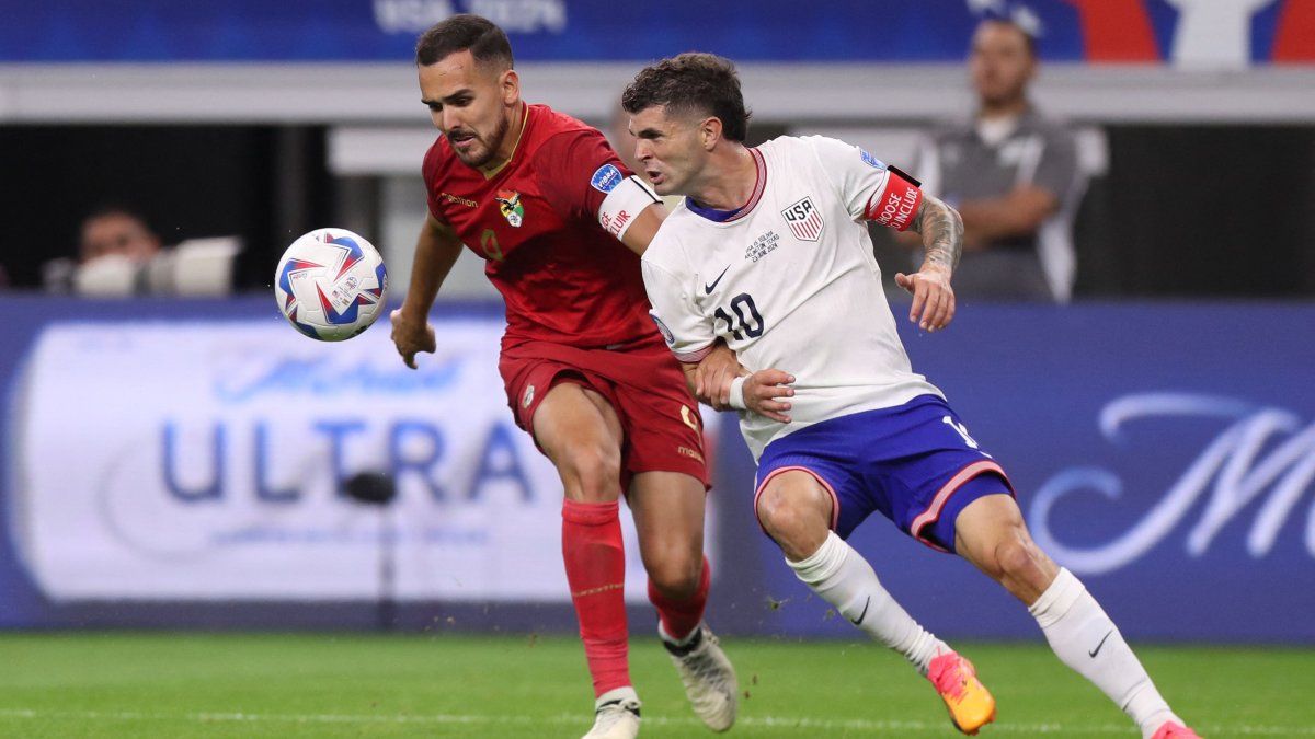 Copa América 2024: Estados Unidos superó a Bolivia liderados por Pulisic